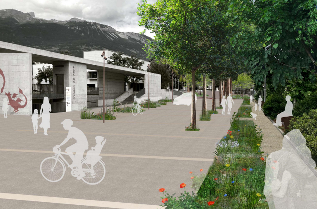 Mandat d’étude parallèle secteur de Max-Huber et Rue Notre Dame des Marais | Sierre | VS